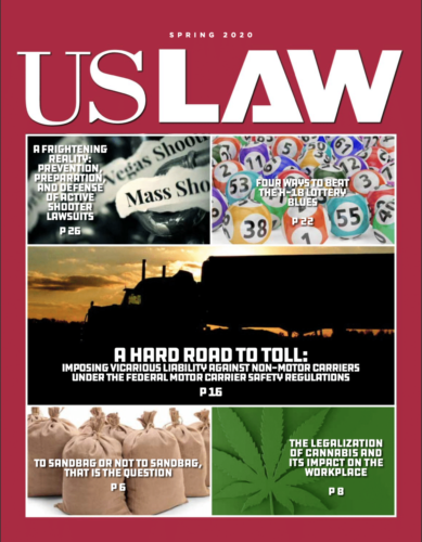 USLAW Magazine Spring 2020 Edition Cover